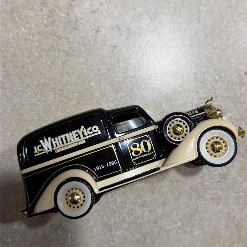Liberty Classics Vintage Black and Cream 1936 Dodge